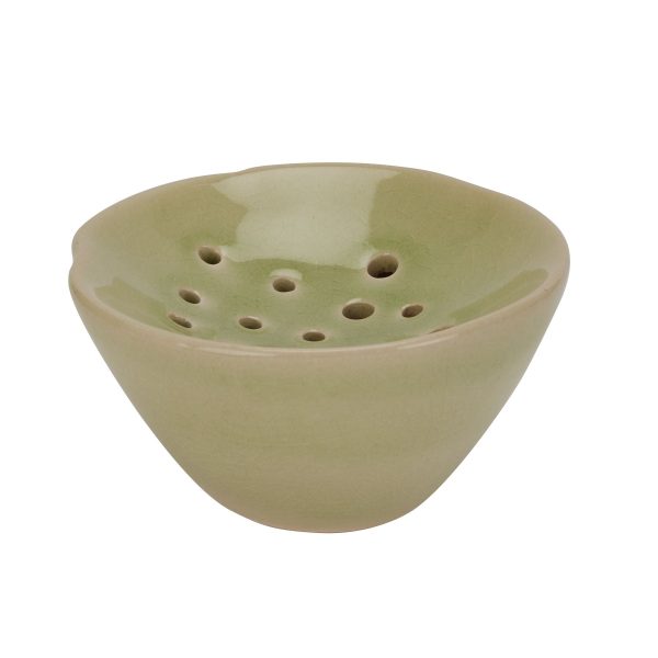 Light Green Ceramic Flower Frog | Bed Sava