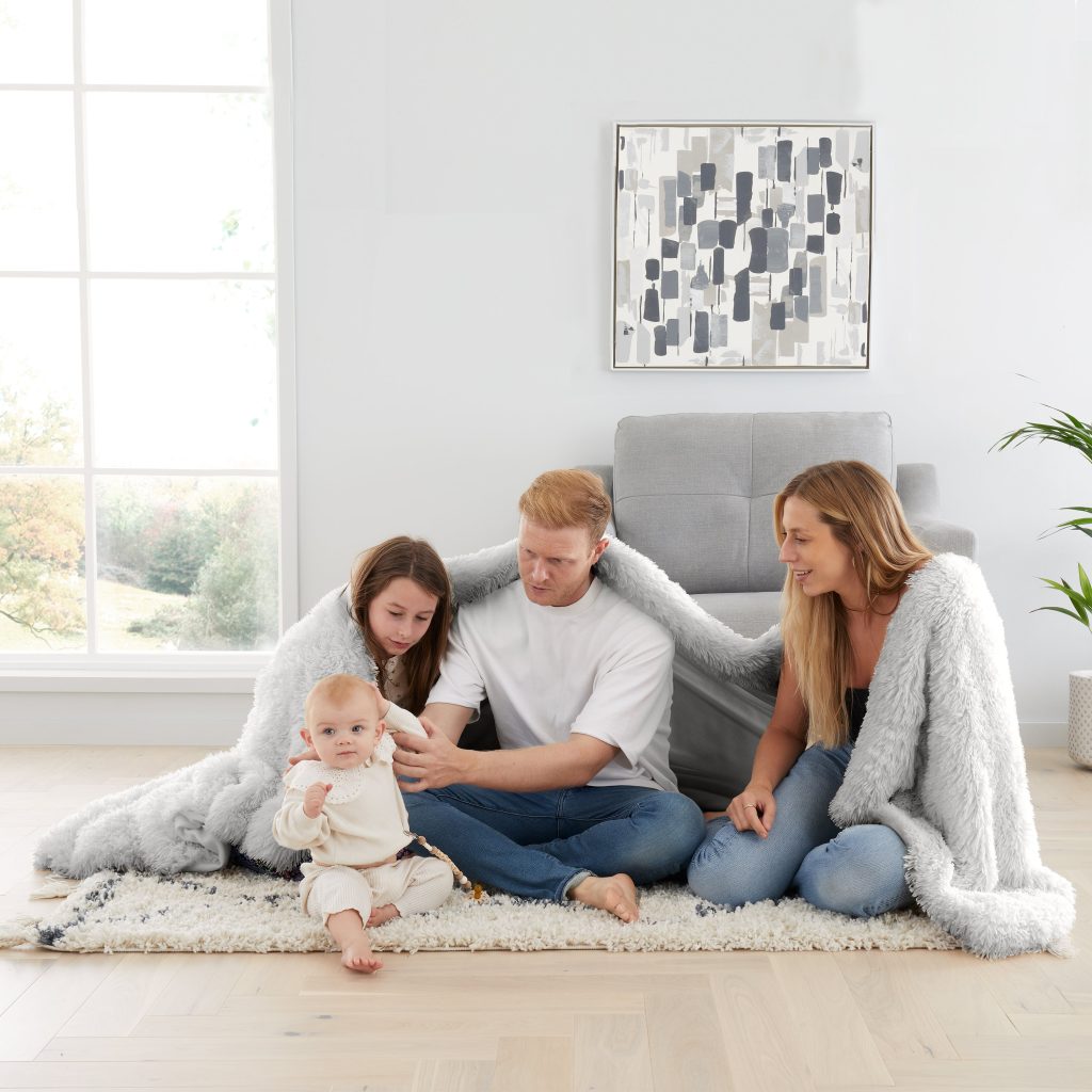 Catherine Lansfield Cuddly Deep Pile Blanket Throw