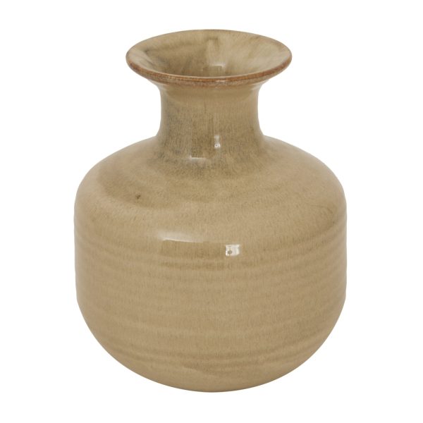 Sabbia Collection Ridged Vase | Bed Sava