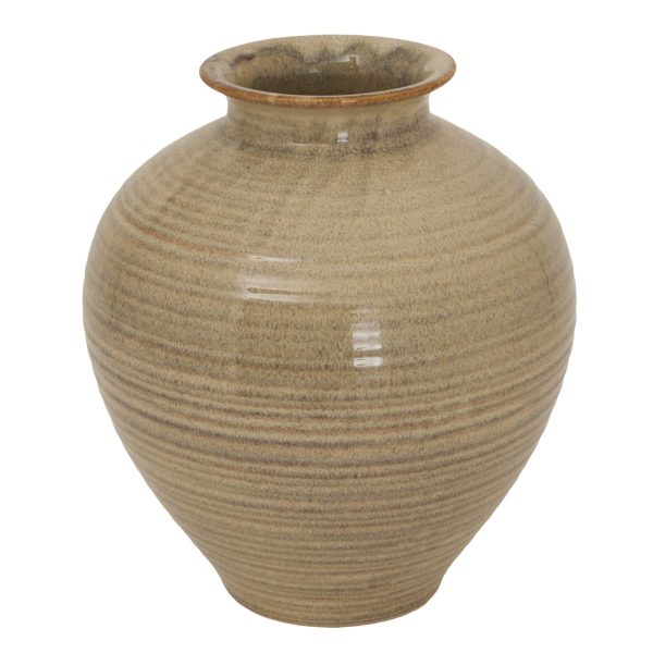 Sabbia Collection Brindled Bowl Vase | Bed Sava
