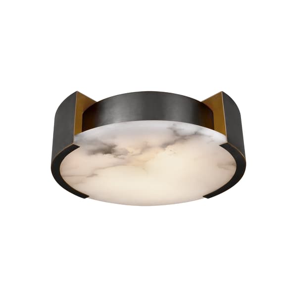 Melange Flush Light Bronze, Flush Mount, Small - Andrew Martin