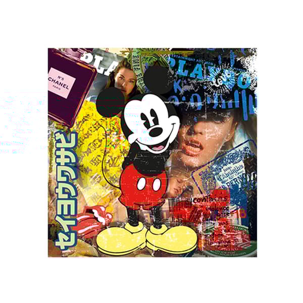 Playboy Mickey Tokyo, 120cm x 120cm - Andrew Martin