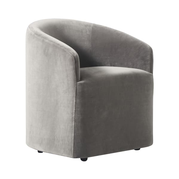 Alto Dining Chair Velvet Ash Chair  Andrew Martin | Bed Sava