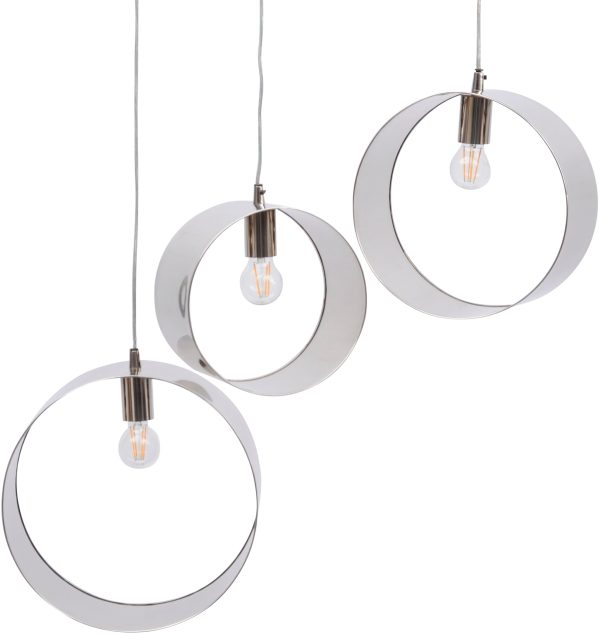 Ara Set Of 3 Ring Pendants E27 60W 4 | Bed Sava