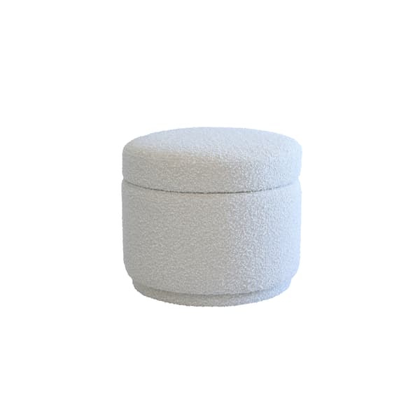 Tondu Cream, Stool - Andrew Martin Other Fabric