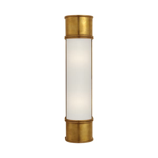 Oxford Large Wall Light Brass, Light, Large, Antique-Burnished Brass - Andrew Martin