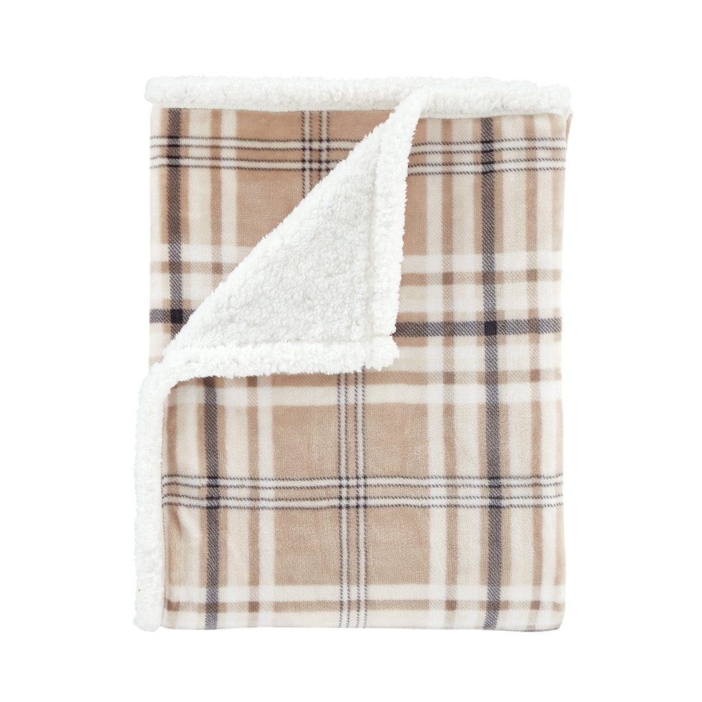 Catherine Lansfield Cosy Kelso Check Blanket Throw | Bed Sava
