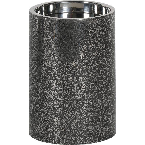 Dusky Finish Small Pillar Candle Holder | Bed Sava