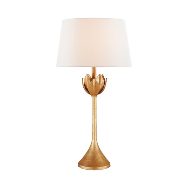 Alberto Table Lamp Gold, Light, Antique Gold Leaf - Andrew Martin