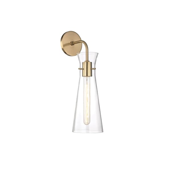 Anna Wall Light, Aged Brass - Andrew Martin