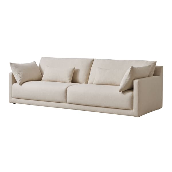 Whitney, Sofa, Light Neutral/White - Andrew Martin Linen