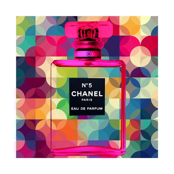 Mosaic Of Colour Chanel 120X120 - Plexiglass, 120cm x 120cm - Andrew Martin
