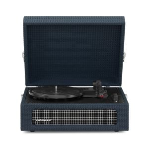 Crosley Voyager Portable Turntable Navy Blue | Bed Sava