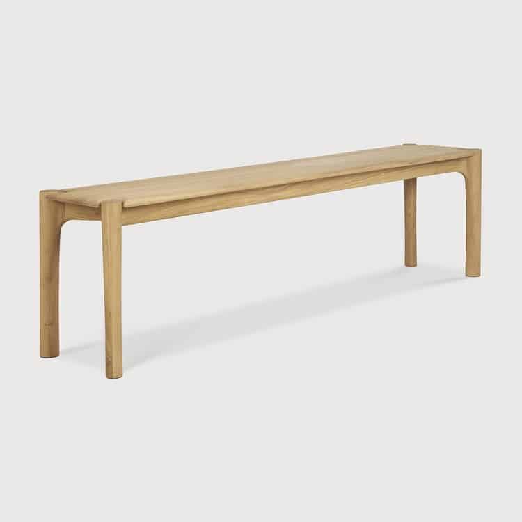 Ethnicraft PI Oak Bench 186 x 35 x 46 cm