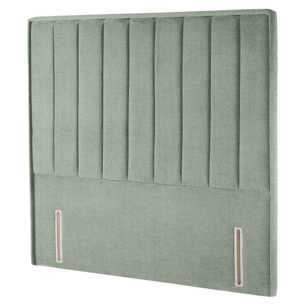 Harrison Spinks Premium Austen Headboard  Herringbone Sky Emperor | Bed Sava