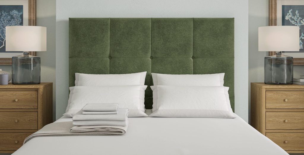 Sleepeezee Belmont Headboard - Pine Chenille, Single