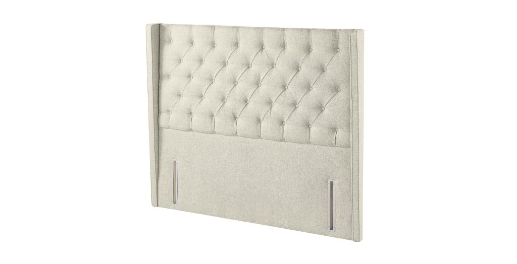 Harrison Spinks Classic Alcott Headboard - Mole Pebble, Single