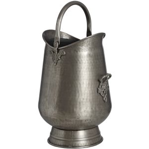 Antique Pewter Coal Bucket | Bed Sava