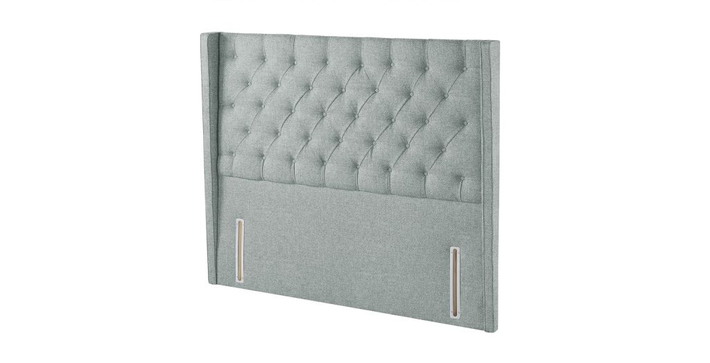 Harrison Spinks Premium Alcott Headboard - Diamond Stone, Super King