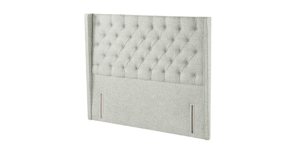 Harrison Spinks Classic Alcott Headboard - Rustika Pale Grey, Small Double