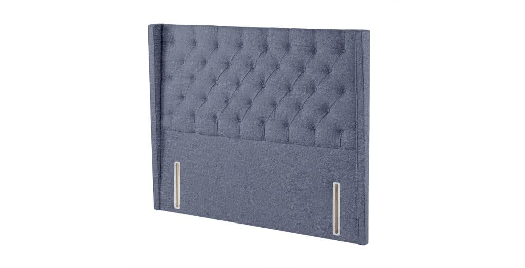Harrison Spinks Premium Alcott Headboard - Empire Denim, King
