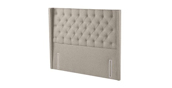 Harrison Spinks Classic Alcott Headboard  Greek Islands Stone King | Bed Sava