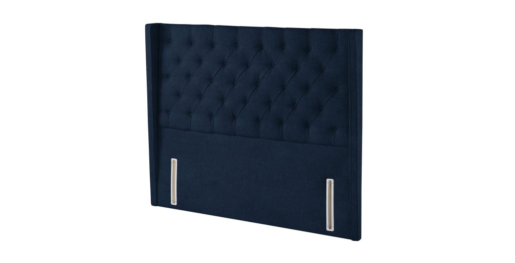 Harrison Spinks Classic Alcott Headboard - Seven Navy, Super King