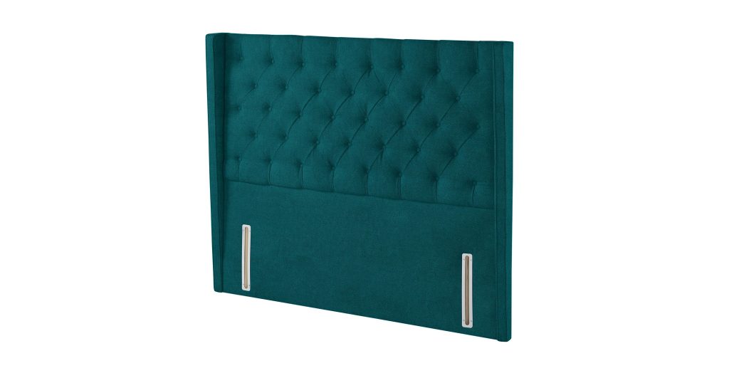 Harrison Spinks Classic Alcott Headboard - Seven Petrol, Emperor