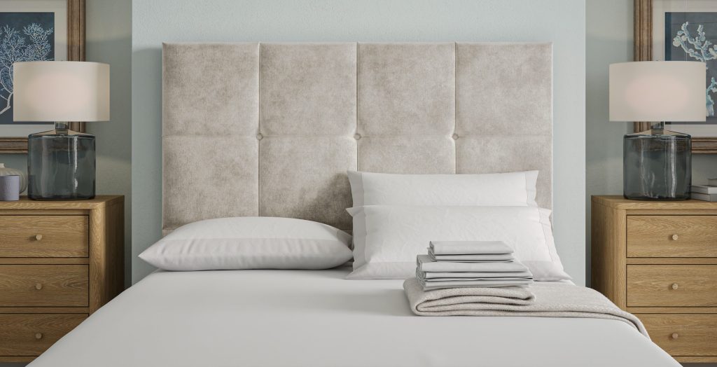 Sleepeezee Belmont Headboard - Linen Chenille, Single