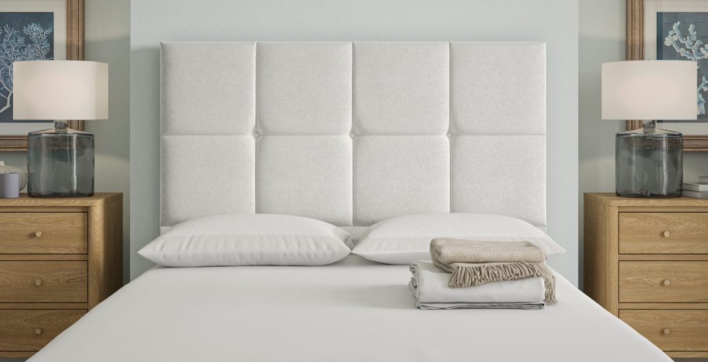 Sleepeezee Belmont Headboard - Starlight Bouclé, Single