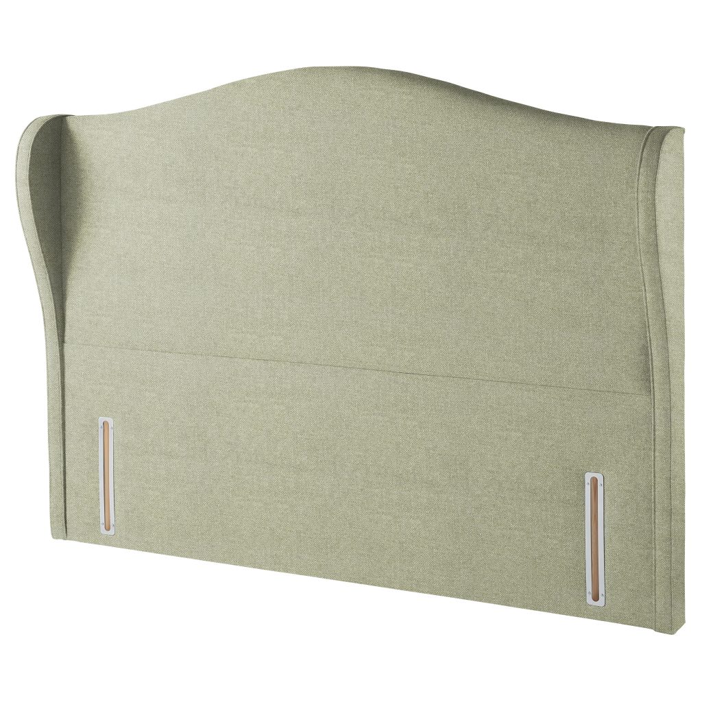 Harrison Spinks Premium Woodburn Headboard - Diamond Onyx, Emperor