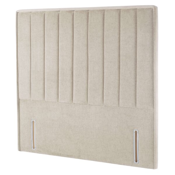 Harrison Spinks Classic Austen Headboard  Mole Pebble Super King | Bed Sava