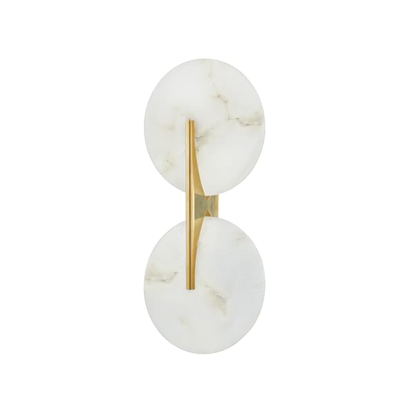 Asteria Wall Light, Light, Brass - Andrew Martin