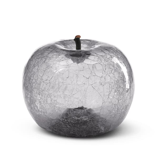 Apple Zirconium Crackled Accessory 20cm x 16cm Andrew Martin | Bed Sava