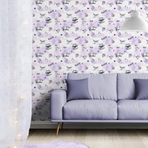 Sassy B Not Your Cherub Wallpaper | Bed Sava