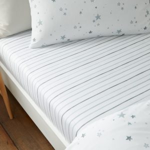 Bianca Stars Cotton Fitted Sheet | Bed Sava