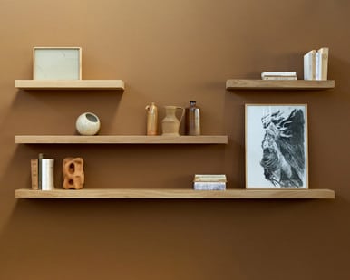 Ethnicraft Solid Oak Shelf size & price:w140 d22 h5 cm