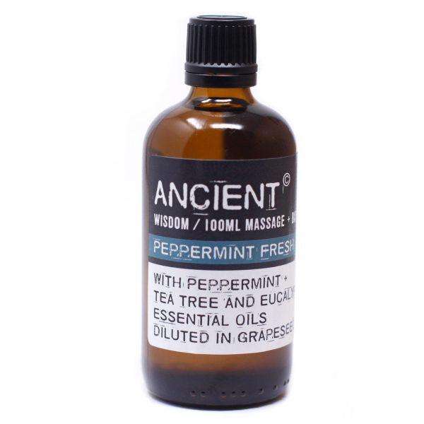 Peppermint Fresh Massage Oil  100ml | Bed Sava