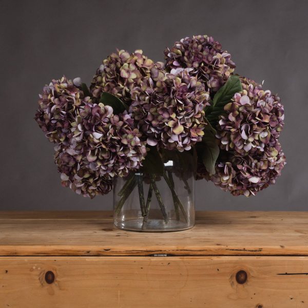 Autumn Burgundy Hydrangea | Bed Sava