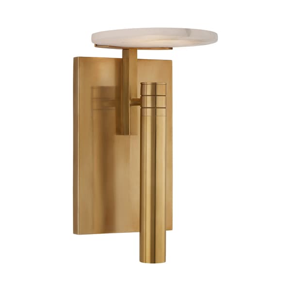 Melange Disc Wall Light Brass, Light, Antique-Burnished Brass - Andrew Martin