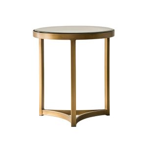 Sundance Side Table Side Table Brass  Andrew Martin | Bed Sava