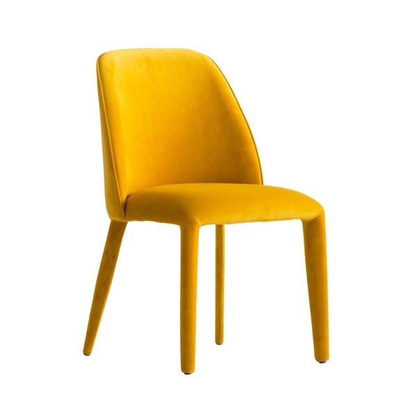 Carmen Ochre, Chair - Andrew Martin Velvet