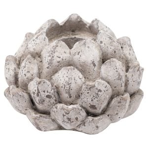 Large Stone Effect Acorn Tea Light Holder | Bed Sava