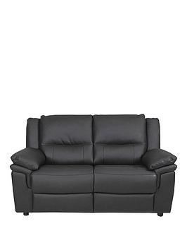 Very Home Albion Luxury Faux Leather High Back 2 Seater Sofa - Fsc&Reg; Certified