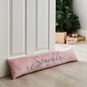Catherine Lansfield Tufted Christmas Tree Door Draught Excluder | Bed Sava