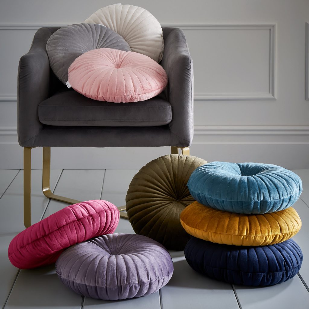 Catherine Lansfield Round Cushion Soft Touch Cushion