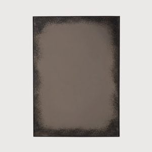 Heavy Aged Bronze Wall Mirror | Bed Sava