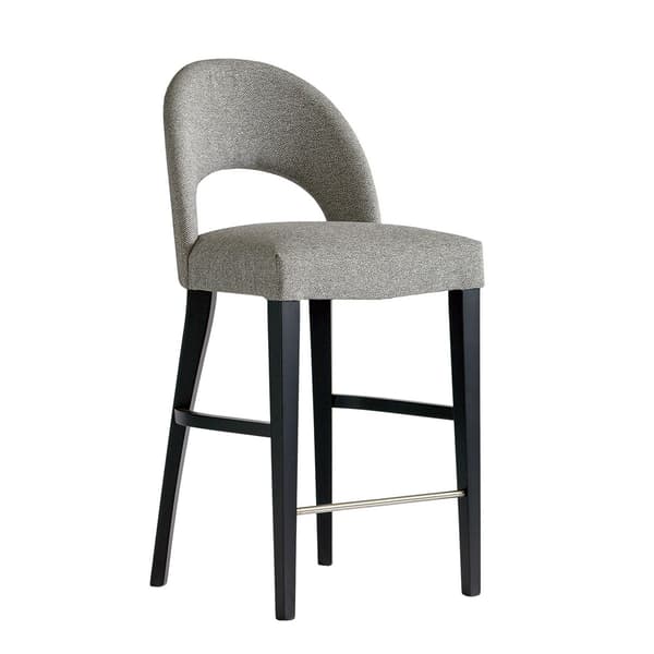 Dune Bar Stool Granite, Bar Stool, Yosemite Granite - Andrew Martin Other Fabric