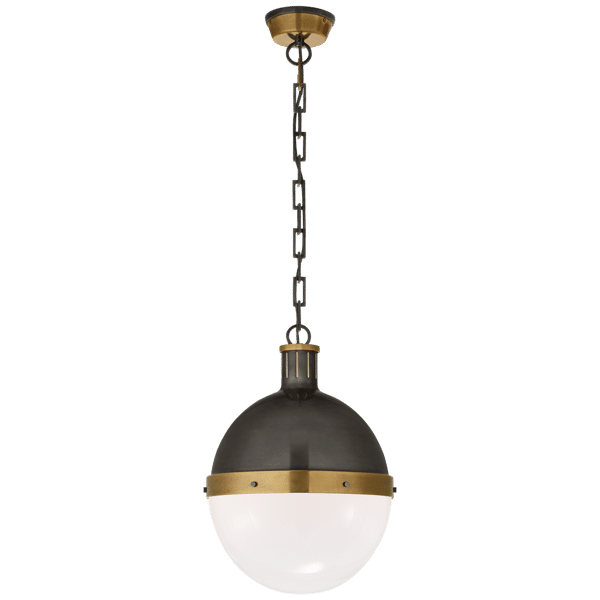 Hicks Pendant Bronze, Pendant Light, Large - Andrew Martin