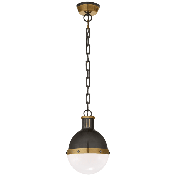 Hicks Pendant Bronze, Pendant Light, Small - Andrew Martin